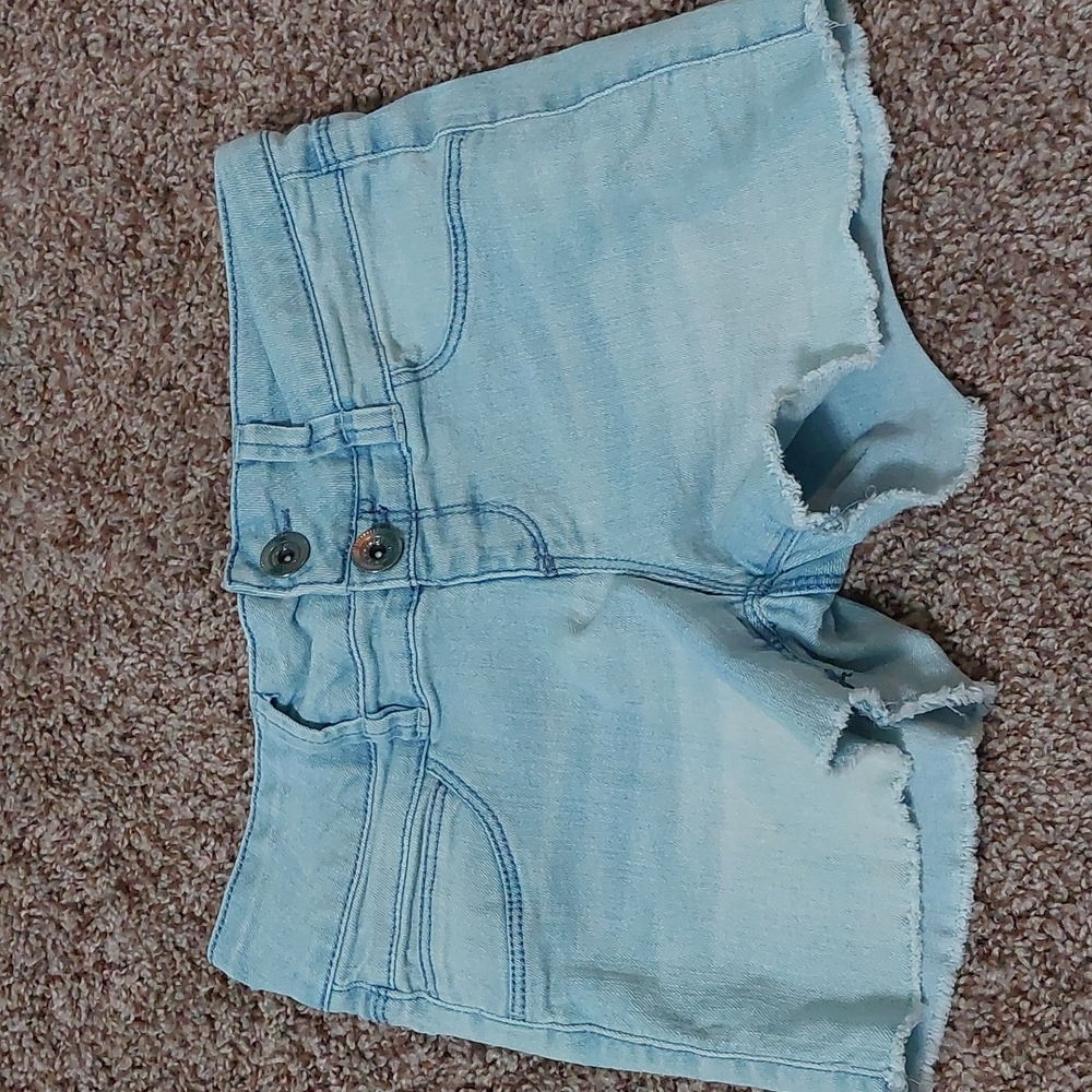 Light blue shorts